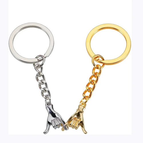 HandLink™ Couple Keychain 💑 — Always Connected Together